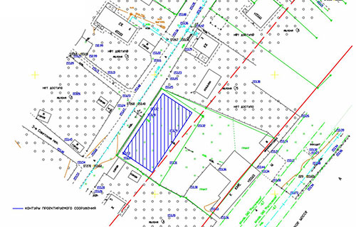 геодезический план участка